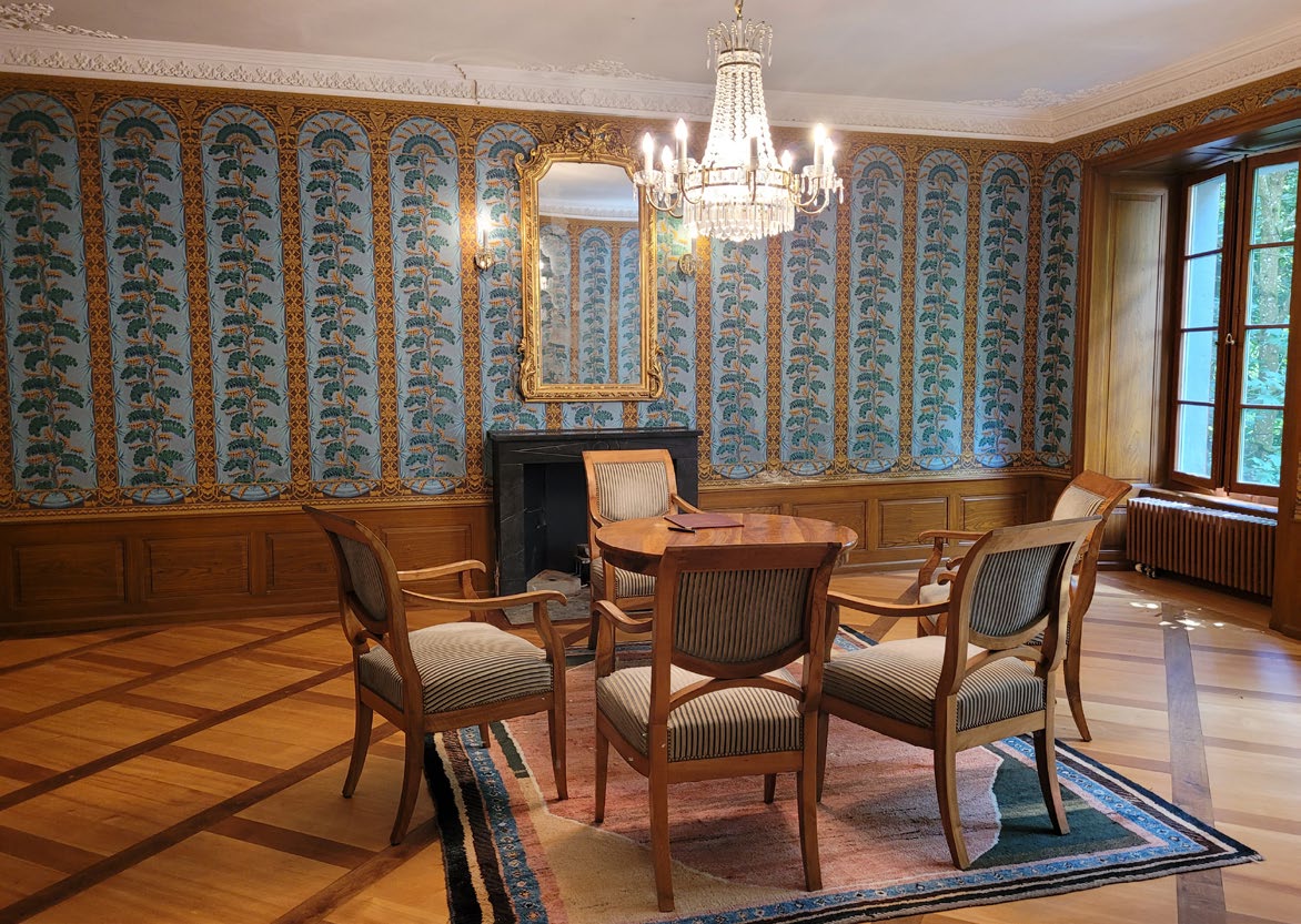 Diesbach-Zimmer Schloss Liebegg, Aargau