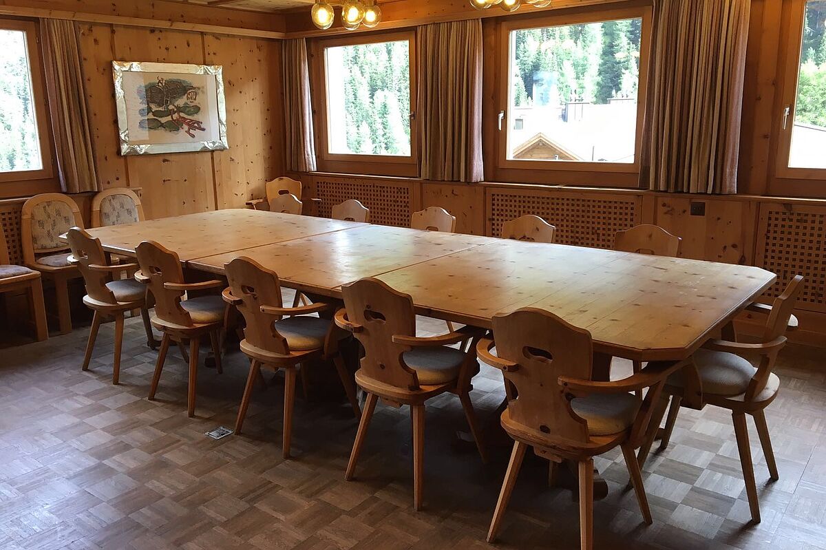 Samnaun – Gemeindehaus, Sitzungszimmer, Graubünden