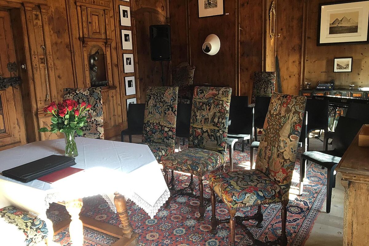 Schloss Tarasp – Gerichtszimmer, Graubünden