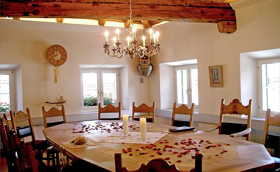 Bever – Bürozimmer der Gemeinde Bever, Graubünden