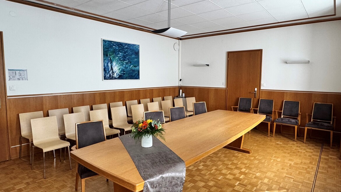 Salle des mariages, Hôtel de ville de Moutier, Jura