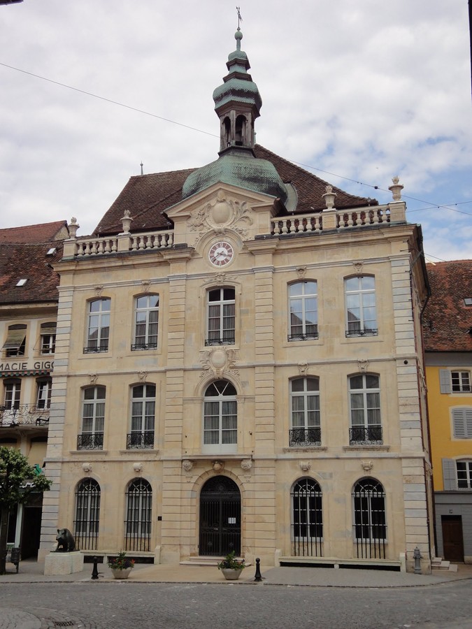 Salle du rez-de-chaussée de l'Hôtel de ville, Porrentruy, Jura