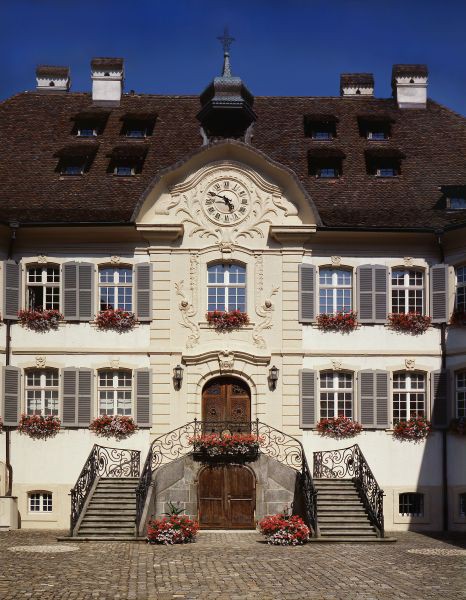 Salle voutée de l'Hôtel Dieu, Porrentruy, Jura