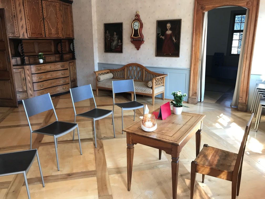 Trauzimmer im Bruder Klaus Museum, Sachseln, Obwalden