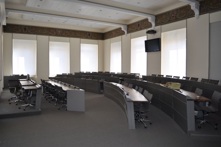 Sala consiglio comunale, Tessin