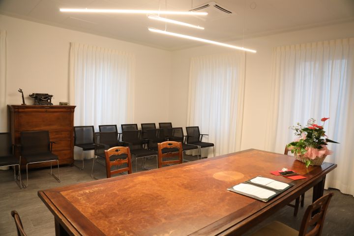 Sala municipale, Tessin